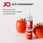 JO Blo Strawberry - Strawberry Flavoured Oral Pleasure Gel - 30 ml Bottle