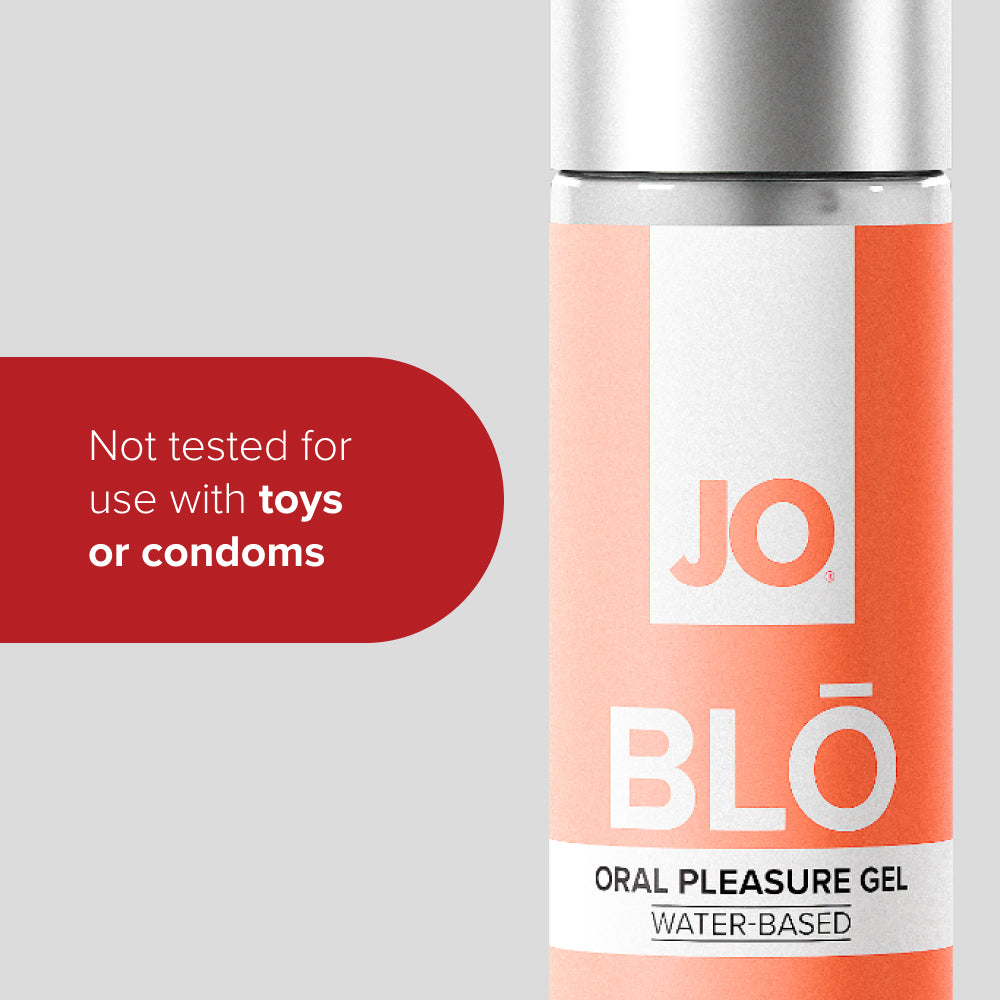 JO Blo Mango Peach - Mango Peach Flavoured Oral Pleasure Gel - 30 ml Bottle