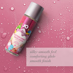 JO Candy Shop Cotton Candy Lube - 60 mL - Cotton Candy Flavoured Water Based Lubricant - 60 ml Bottle