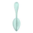 Satisfyer Smooth Petal - Mint - Mint USB Rechargeable Wearable Stimulator with App Control