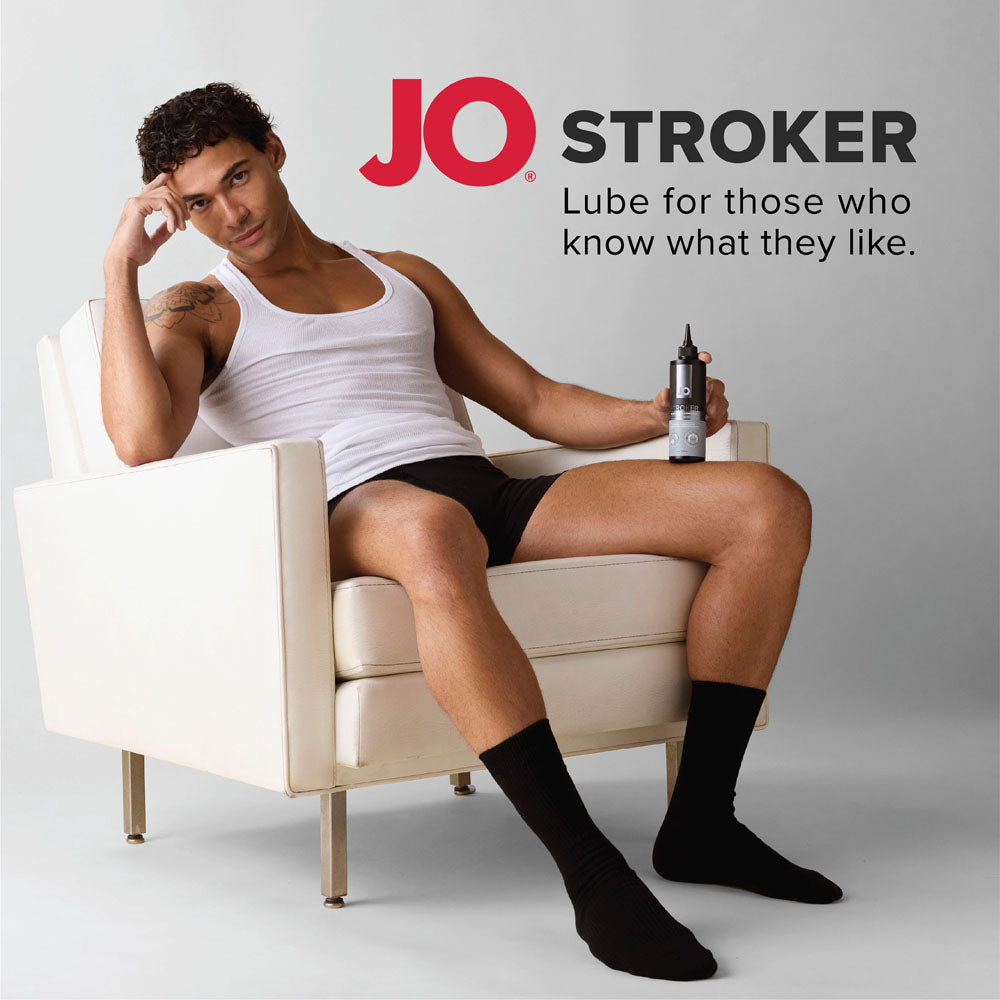JO Stroker Lube - 120 ml - Water Based Stroker Lubricant - 120 ml Bottle
