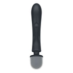 Satisfyer Triple Lover - Grey USB Rechargeable Rabbit Vibrator and Massage Wand