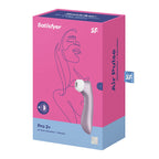Satisfyer Pro 2+ Purple - Purple Touch-Free USB-Rechargeable Clitoral Stimulator with Vibration