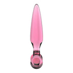 Satisfyer Triple Crystal 2 - Pink - Pink Glass 3-in-1 Butt Plug