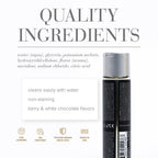 JO Gelato White Chocolate Raspberry Lube - 120 mL - White Chocolate Raspberry Flavoured Water Based Lubricant - 120 ml Bottle