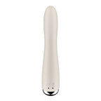 Satisfyer Spinning Vibe 1 - Beige - Beige 17.8 cm USB Rechargeable Rotating Vibrator