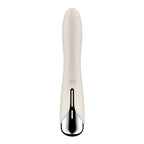 Satisfyer Spinning Vibe 1 - Beige - Beige 17.8 cm USB Rechargeable Rotating Vibrator