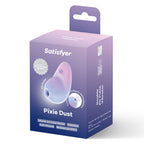 Satisfyer Pixie Dust - Violet/Pink - Violet/Pink USB Rechargeable Vibrating Air Pulse Stimulator