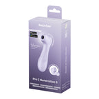Satisfyer Pro 2 Generation 3 with App Control - Lilac - Lilac Touch-Free USB-C Rechargeable Clitoral Stimulator