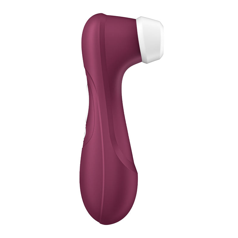 Satisfyer Pro 2 Generation 3 - Wine Red - Wine Red Touch-Free USB-C Rechargeable Clitoral Stimulator