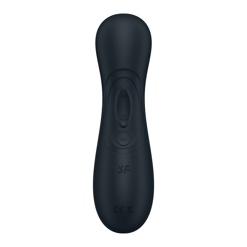 Satisfyer Pro 2 Generation 3 - Dark Grey - Dark Grey Touch-Free USB-C Rechargeable Clitoral Stimulator