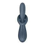 Satisfyer Heat Flex 4 - Grey - Grey USB Rechargeable Heating Vibrator