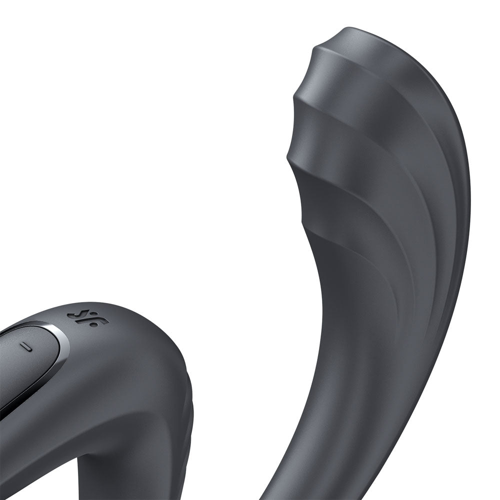 Satisfyer G For Goddess 3 - Grey - Grey 16 cm USB-C Rechargeable Vibrator with Clit Stim