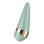 Satisfyer Pro 3+ Battery Series - Mint - Mint Green Air Pulse Clitoral Stimulator with Vibration