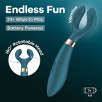 Satisfyer Endless Fun - Battery Series - Green 23.5 cm Stimulator