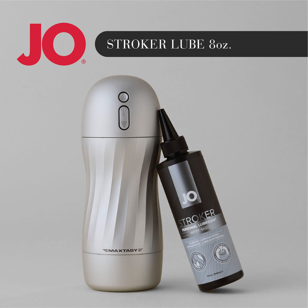 JO Stroker Lube - 240ml - Water Based Stroker Lubricant - 240 ml Bottle