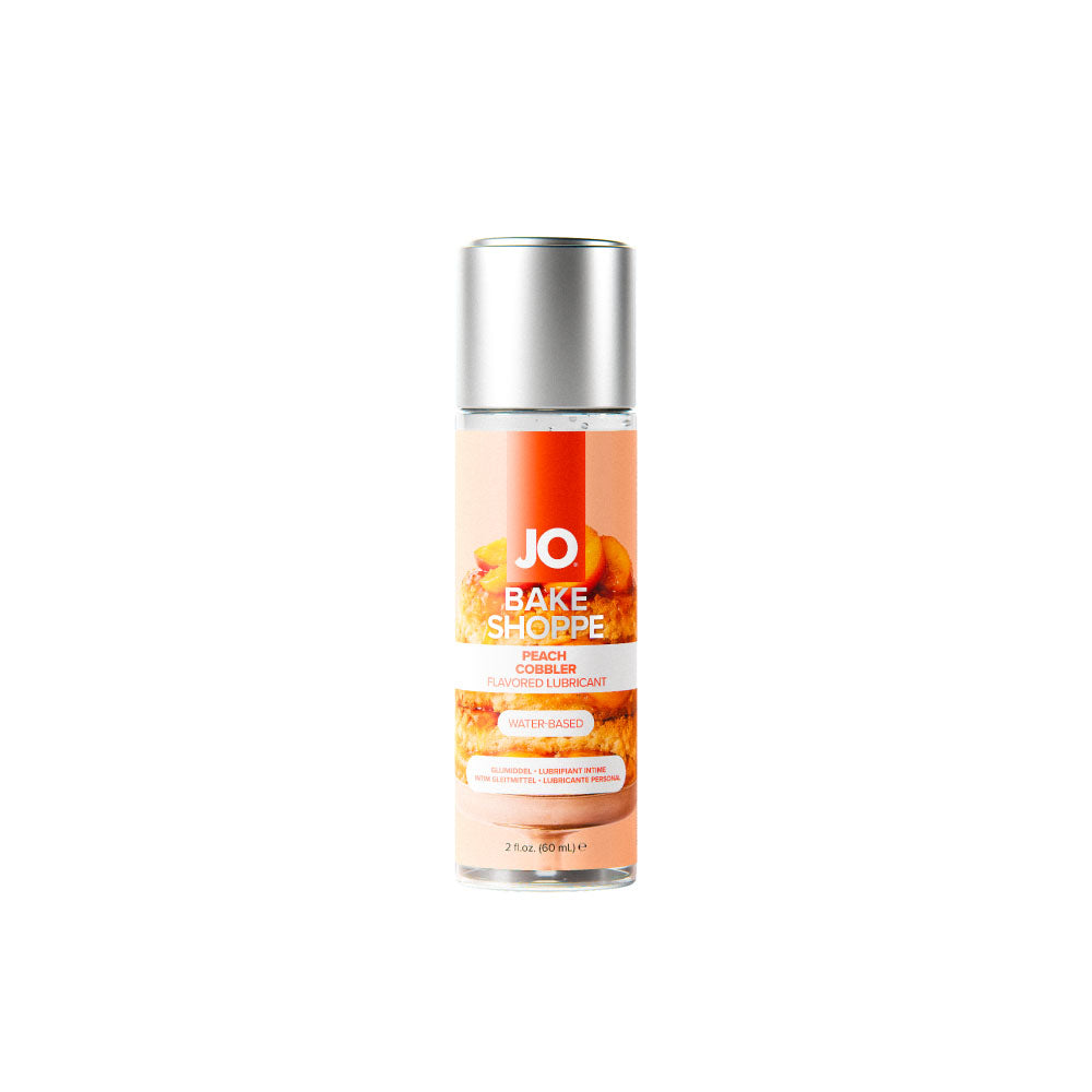 JO Bake Shoppe - Peach Cobbler - Peach Cobbler Flavoured Water Based Lubricant - 60 ml Bottle