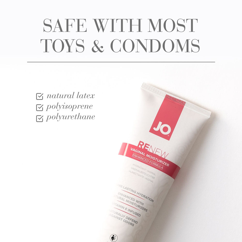JO Vaginal Moisturiser - 120ml - Vaginal Dryness Moisturiser - 120 ml Tube