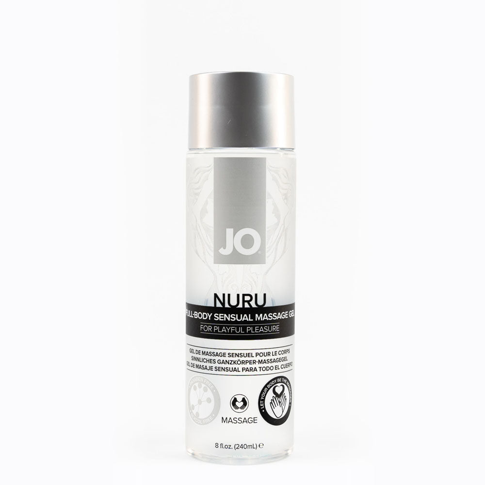 JO Nuru Massage Gel - 240ml - Nuru Massage Lubricant - 240 ml Bottle