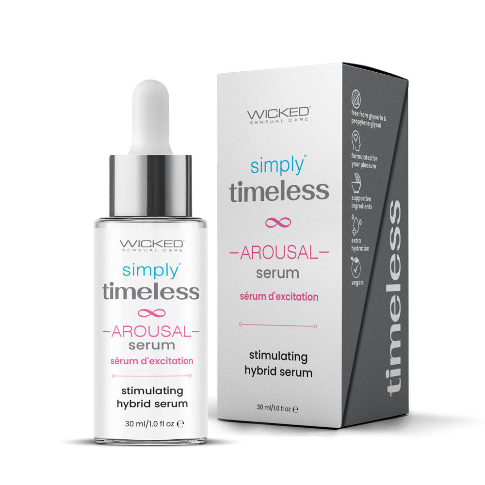 Wicked SIMPLY TIMELESS AROUSAL SERUM - Arousal Serum for Women - 30 ml