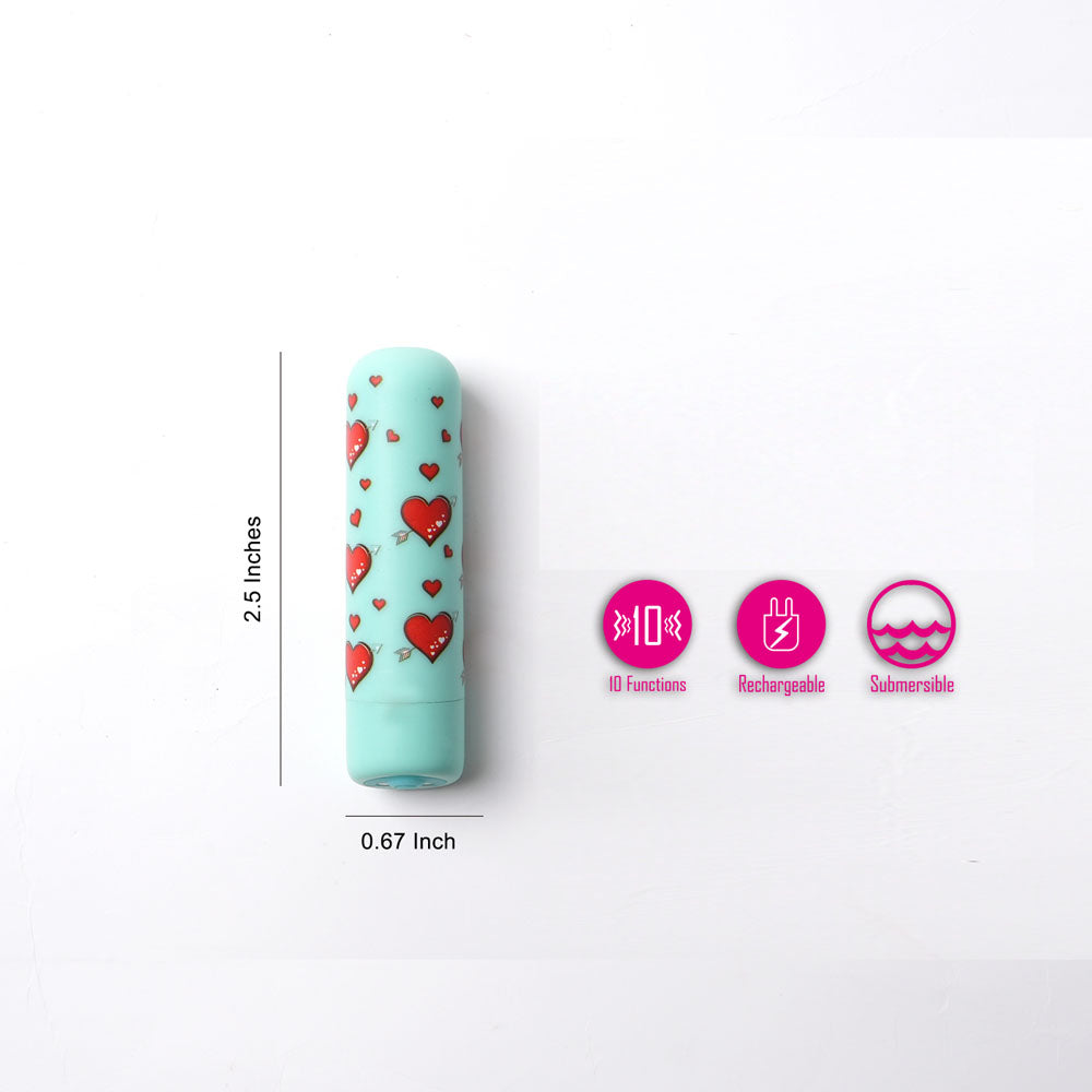 Maia JILLY - Teal - Teal USB Rechargeable Powerful Finger Stimulator