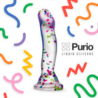 Neo Elite Glow Hanky Panky - Glow In Dark Clear 19 cm Dong