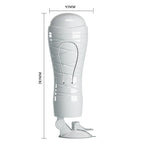 CRAZY BULL FLORA Vibrating Stroker - Flesh USB Rechargeable Vibrating Squeezeable Vagina Stroker with Suction Base