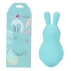 Maia BRI - Teal - Teal 9 cm USB Rechargeable Vibrating Bunny Bullet