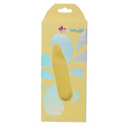 Maia TAWNI - Yellow - Yellow 9 cm USB Rechargeable Bullet with Flickering Tip