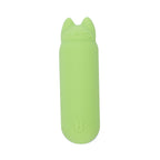 Maia ALLIE - Green 7.6 cm USB Rechargeable Vibrating Bullet