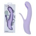 Maia CHARLI - Lavender 22.9 cm USB Rechargeable Flapping & Tapping Rabbit Vibrator