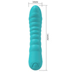 Party Up JAYLEI - Teal - Teal 14.6 cm USB Rechargeable Vibrator