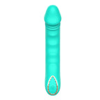 Party Up NIKI - Teal - Teal 15.4 cm USB Rechargeable Vibrator