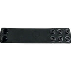 Boneyard Silicone Ball Strap Black - Black 3-Snap 4 cm Adjustable Ball Stretcher Ring