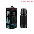 CyberSkin The Warrior - Black USB Rechargeable Sucking & Vibrating Auto Masturbator