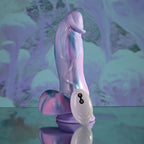 Evolved MYTHICAL - Multicoloured 22.6 cm USB Rechargeable Vibrating Fantasy Dildo with Remote