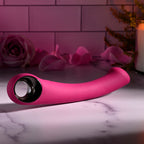Evolved PLEASURE CURVE - Pink 19 cm USB Rechargeable Vibrator