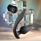 Evolved THE GENIE - Black 11.2 cm USB Rechargeable Vibrating Plug with Wireless Remote