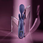 Evolved BOW DOWN - Purple USB Rechargeable Rabbit Vibrator