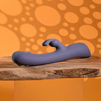 Evolved POPPIN GOOD TIME - Purple 20 cm USB Rechargeable Rabbit Vibrator