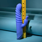 Evolved KNOCK KNOCK - Purple 22.9 cm USB Rechargeable Rabbit Vibrator with Flicking Head