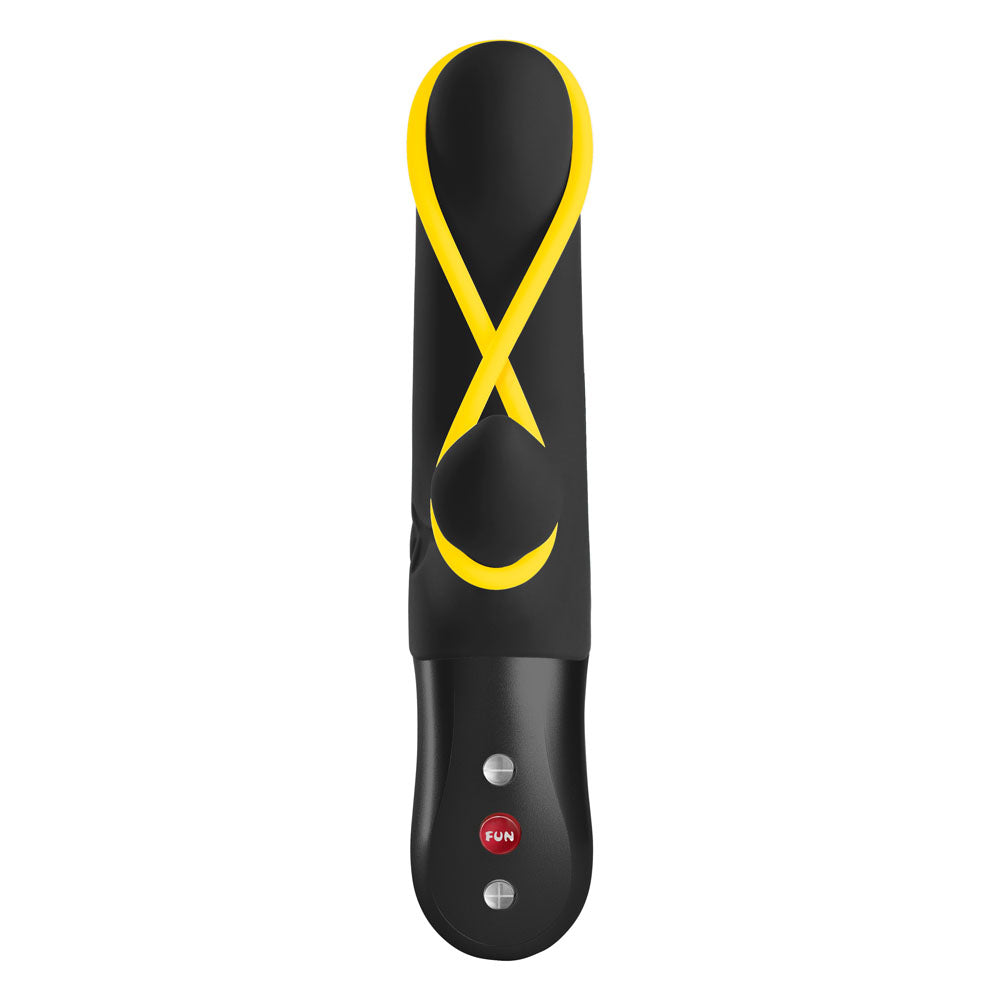 Fun Factory AMORINO Black - Black USB Rechargeable Rabbit Vibrator