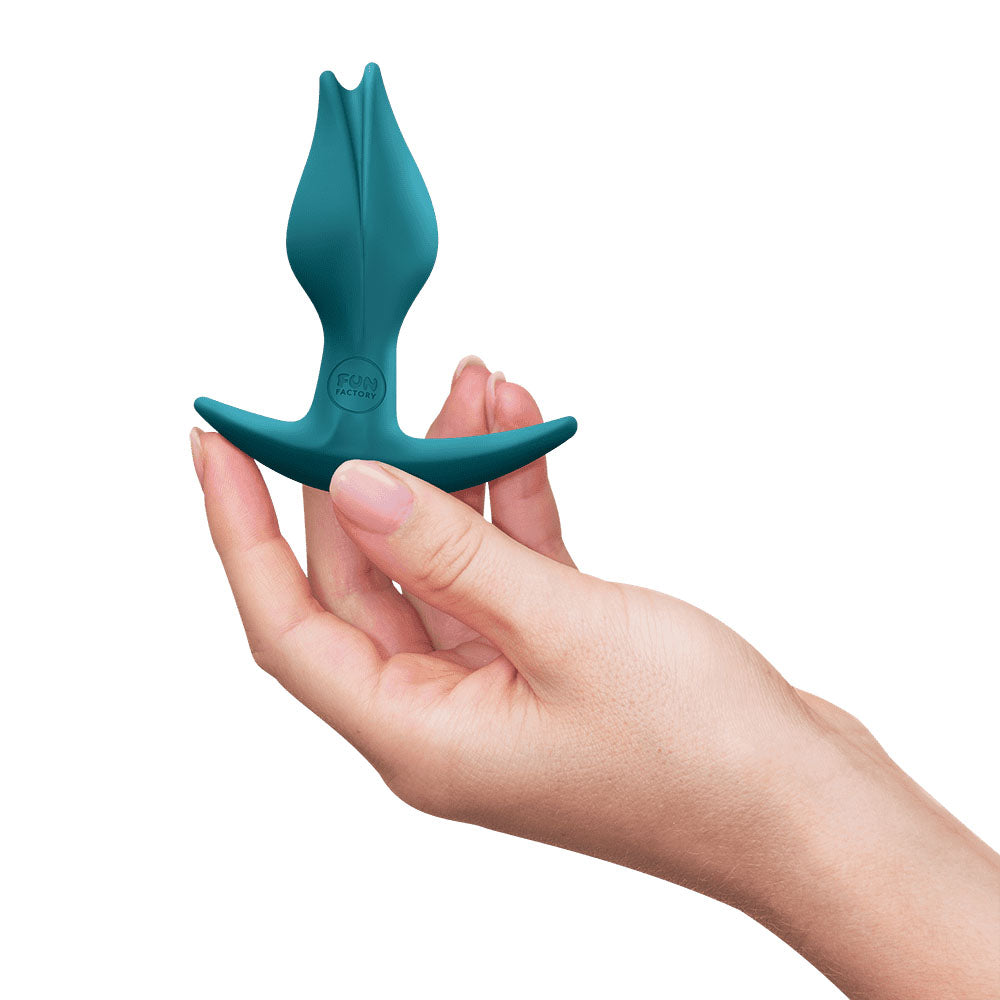 Fun Factory BOOTIE FEM Bottle Green - Bottle Green 8.5 cm Butt Plug