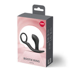 Fun Factory BOOTIE RING Black - Black 14.7 cm Anal Plug with Cock Ring