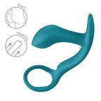 Fun Factory BOOTIE RING Bottle Green - Bottle Green 14.7 cm Anal Plug with Cock Ring