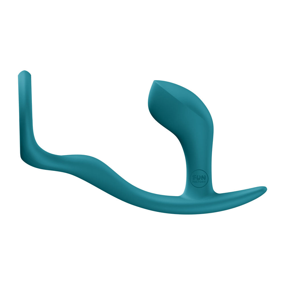 Fun Factory BOOTIE RING Bottle Green - Bottle Green 14.7 cm Anal Plug with Cock Ring
