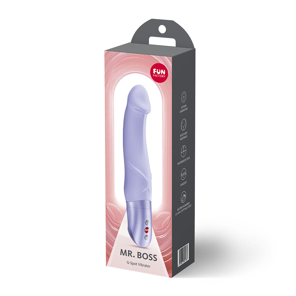 Fun Factory MR. BOSS Purple - Purple 21 cm Vibrator
