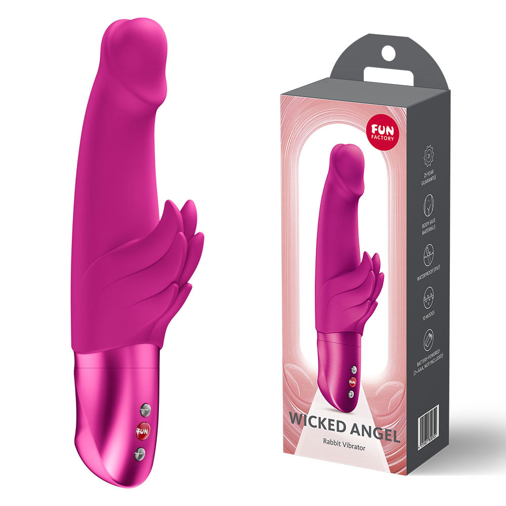 Fun Factory WICKED ANGEL Magenta - Magenta Angel Vibrator