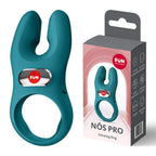 Fun Factory NOS PRO Bottle Green - Bottle Green USB-C Rechargeable Vibrating Cock Ring