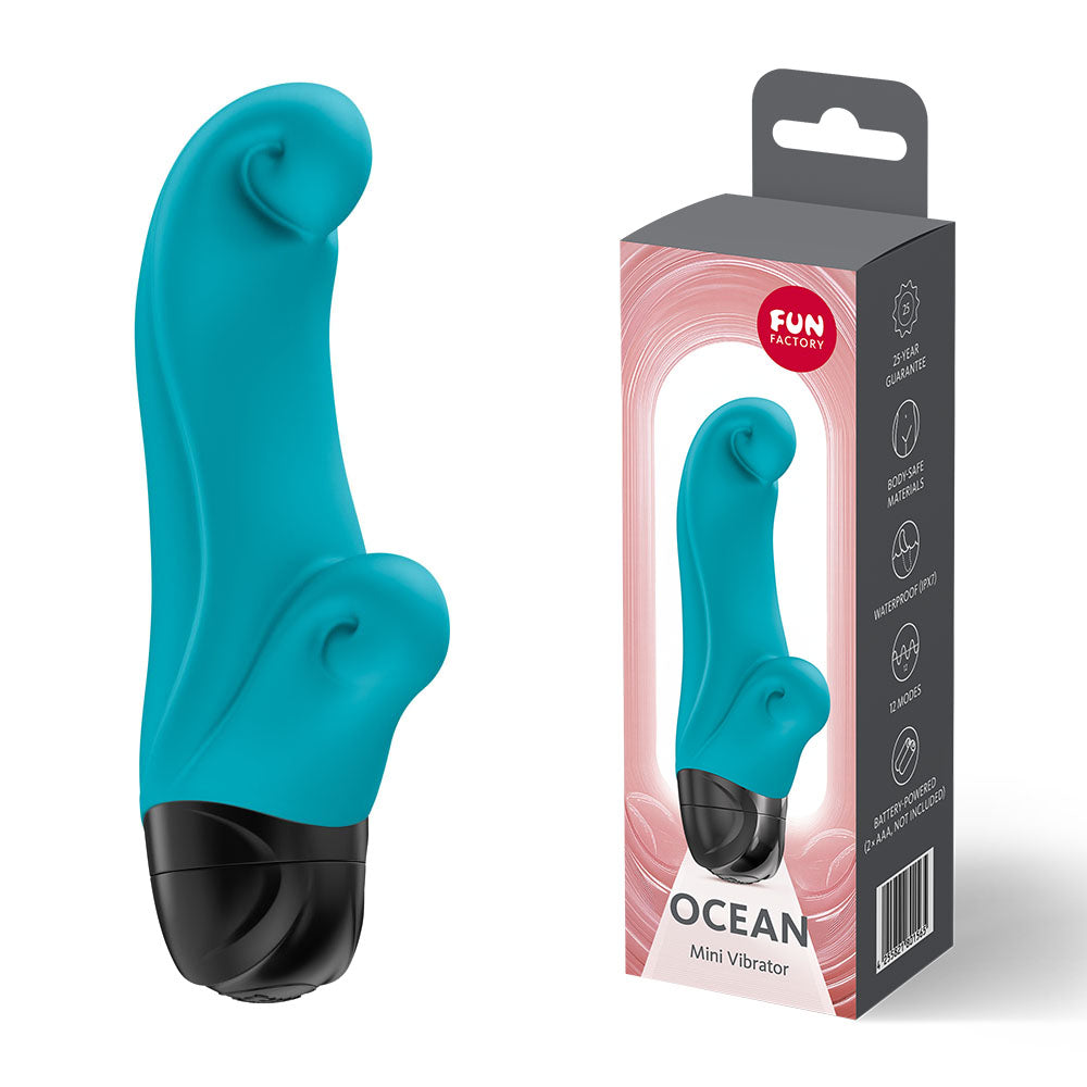 Fun Factory OCEAN Aquamarine - Aquamarine 14.5 cm Vibrator